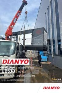 Lắp đặt Dự án máy phát điện Dianyo 375 kVA tại Bắc Giang