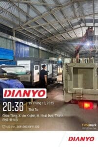 Lắp đặt Dự án máy phát điện Dianyo 375 kVA tại Bắc Giang