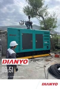 TỔ MÁY PHÁT ĐIỆN YUCHAI 500kVA – DỰ ÁN TẠI HẢI PHÒNG