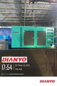 TỔ MÁY PHÁT ĐIỆN YUCHAI 500kVA – DỰ ÁN TẠI HẢI PHÒNG