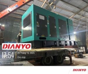 TỔ MÁY PHÁT ĐIỆN YUCHAI 500kVA – DỰ ÁN TẠI HẢI PHÒNG