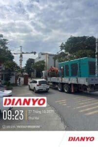 TỔ MÁY PHÁT ĐIỆN YUCHAI 500kVA – DỰ ÁN TẠI HẢI PHÒNG