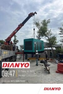 TỔ MÁY PHÁT ĐIỆN YUCHAI 500kVA – DỰ ÁN TẠI HẢI PHÒNG