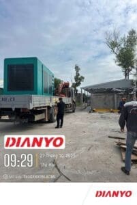TỔ MÁY PHÁT ĐIỆN YUCHAI 500kVA – DỰ ÁN TẠI HẢI PHÒNG