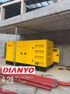 Bàn Giao và Lắp Đặt Máy Phát Điện DIANYO 375kVA Cho Dự Án Sản Xuất Tại Ba Chẽ – Quảng Ninh